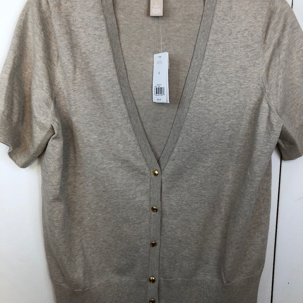 Banana Republic Large Short sleeve Cardigan